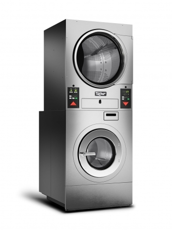 Commercial Stacked Washer-Extractor Tumbler Dryers- DE VA WV